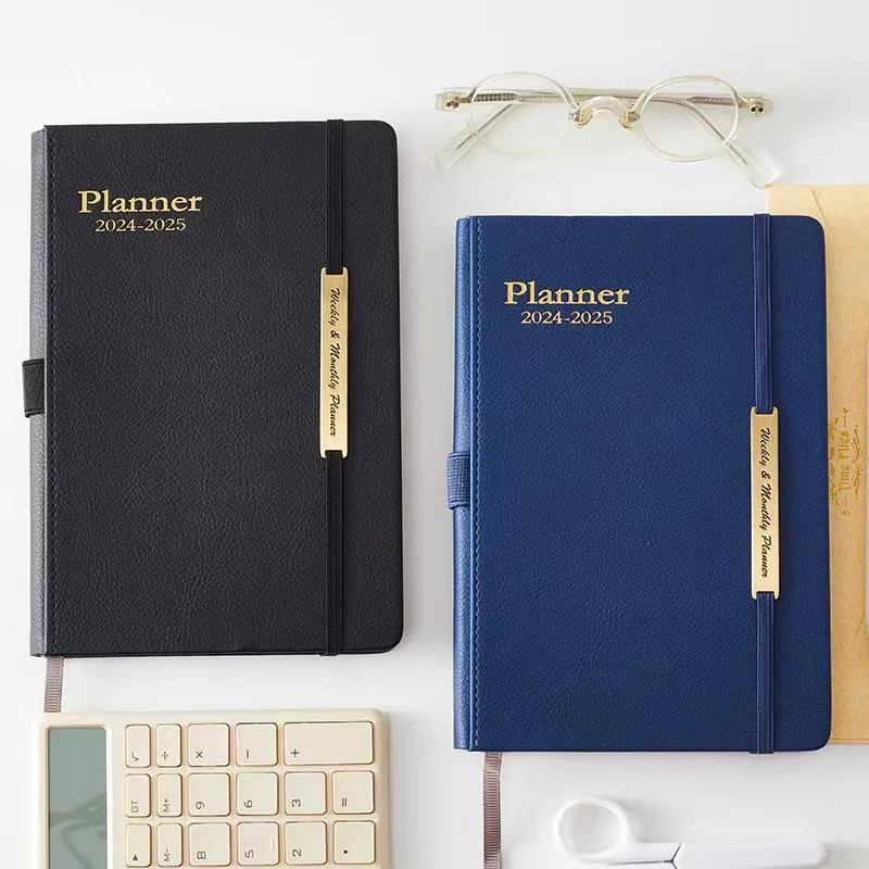 A5 B5 PU leather Business Notebook Planner 2024 2025 Daily Year Agenda Book Planner Writing Paper 18 Month Notepad Stationery
A5 B5 PU leather Business Notebook Planner 2024 2025 Daily Year Agenda Book Planner Writing Paper 18 Month Notepad Stationery
