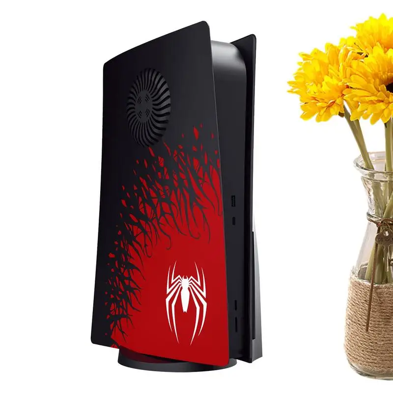 Hard Shockproof Cover For PS5 Console Cover Replacement Face Shell With Spider Face Shell For PS5 Accessories Anti-Scratch And
Hard Shockproof Cover For PS5 Console Cover Replacement Face Shell With Spider Face Shell For PS5 Accessories Anti-Scratch And