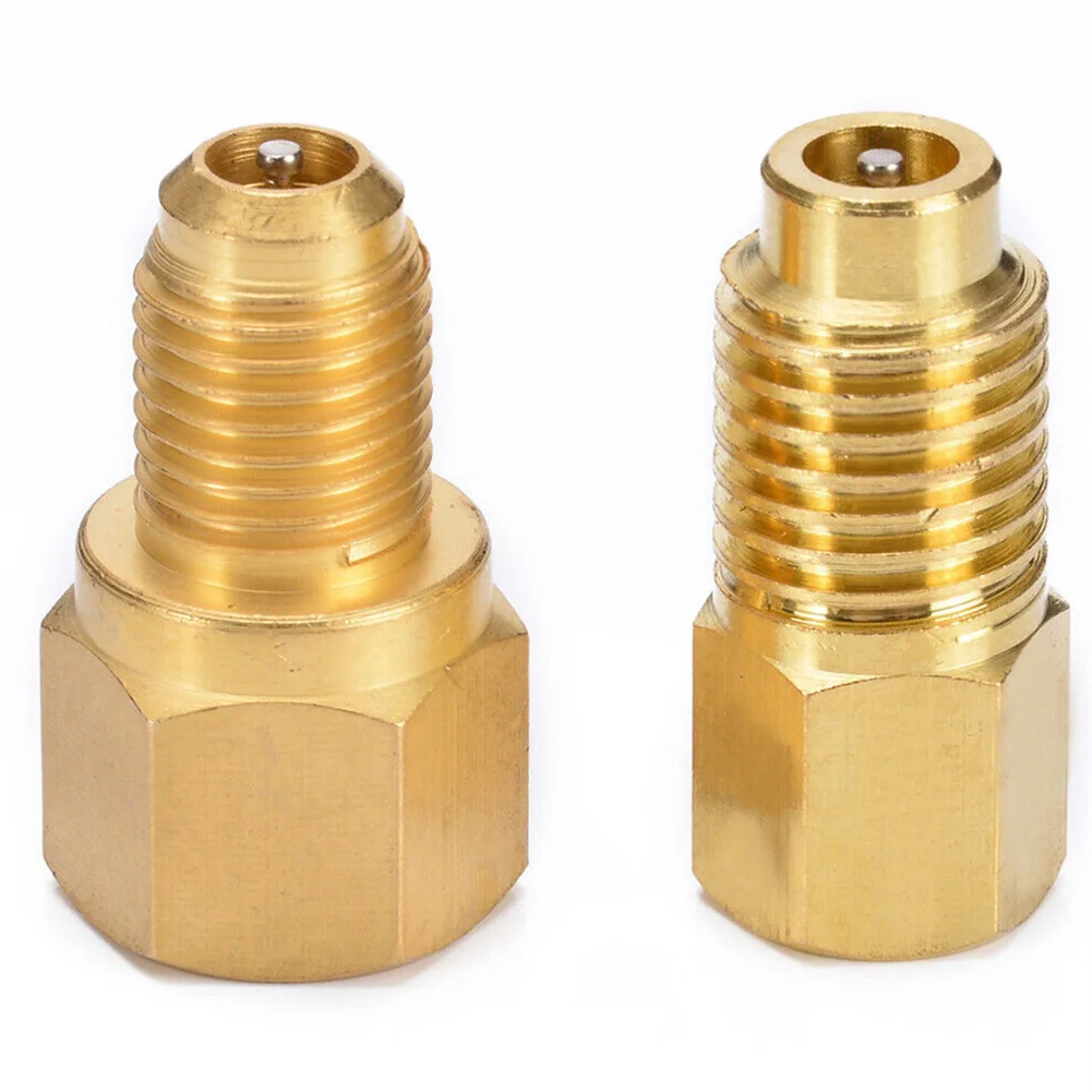 2 шт., R12-R134a 1/4, Женская вспышка, 1/2 Acme, мужской клапан, Стандартная конструкция, ОВКВ, датчики, инструменты ОВКВ, отопительные и охлаждающие детали
2 шт., R12-R134a 1/4, Женская вспышка, 1/2 Acme, мужской клапан, Стандартная конструкция, ОВКВ, датчики, инструменты ОВКВ, отопительные и охлаждающие детали