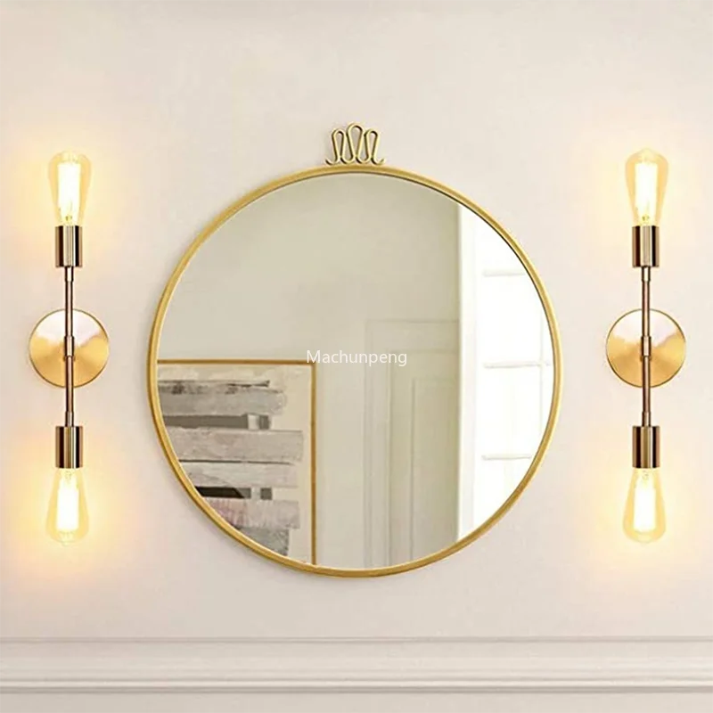 

Modern Simple Double Head Wall Lamp Bathroom Luxury Nordic Aesthetic Wall Light Minimalistic Christmas Wandleuchte Room Decor