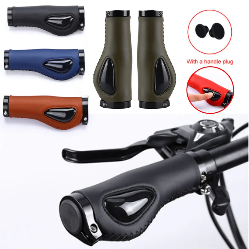 

Bicycle Grips TPR Rubber Integrated MTB Cycling Hand Rest Mountain Bike Handlebar Casing Sheath Shock Absorption