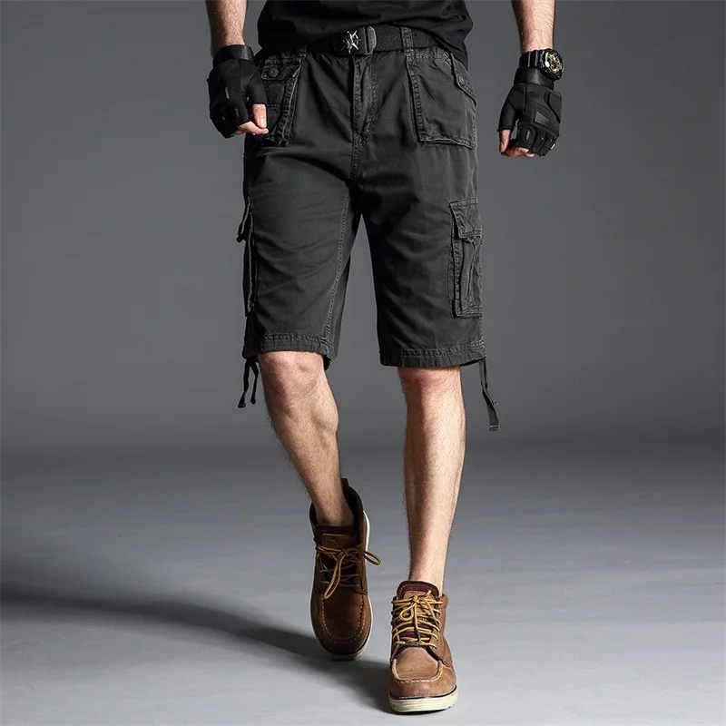 Camouflage Cargo Shorts Men Cotton Multi Pockets Army Casual Shorts Summer Men's Outdoor Bermuda Joggers Military Shorts Quality
Camouflage Cargo Shorts Men Cotton Multi Pockets Army Casual Shorts Summer Men's Outdoor Bermuda Joggers Military Shorts Quality