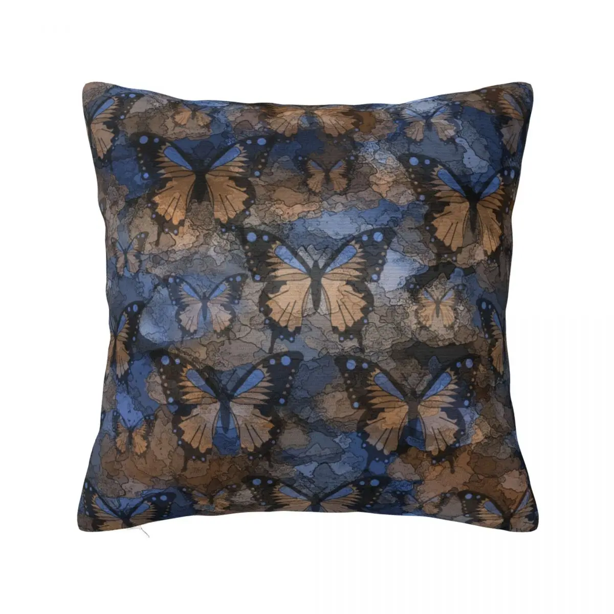 Blue Brown Butterflies Pillowcase Printing Polyester Cushion Cover Decorations Throw Pillow Case Cover Home Square 18"
Blue Brown Butterflies Pillowcase Printing Polyester Cushion Cover Decorations Throw Pillow Case Cover Home Square 18"