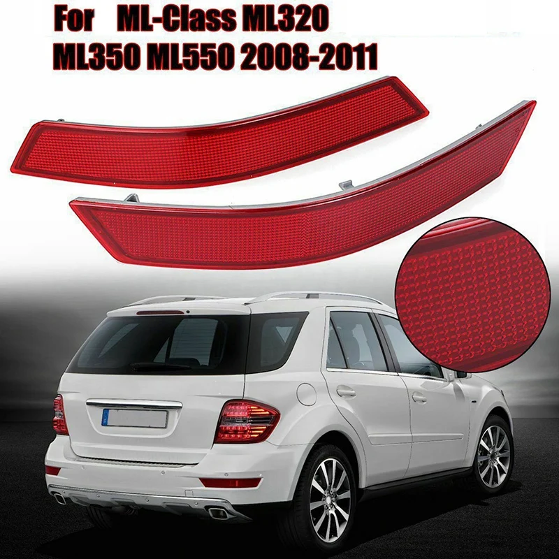 Красная светильник отражающая линза для заднего бампера Mercedes-Benz ML-Class W164 ML320 ML350 ML 5501648200374 1648201574
Красная светильник отражающая линза для заднего бампера Mercedes-Benz ML-Class W164 ML320 ML350 ML 5501648200374 1648201574