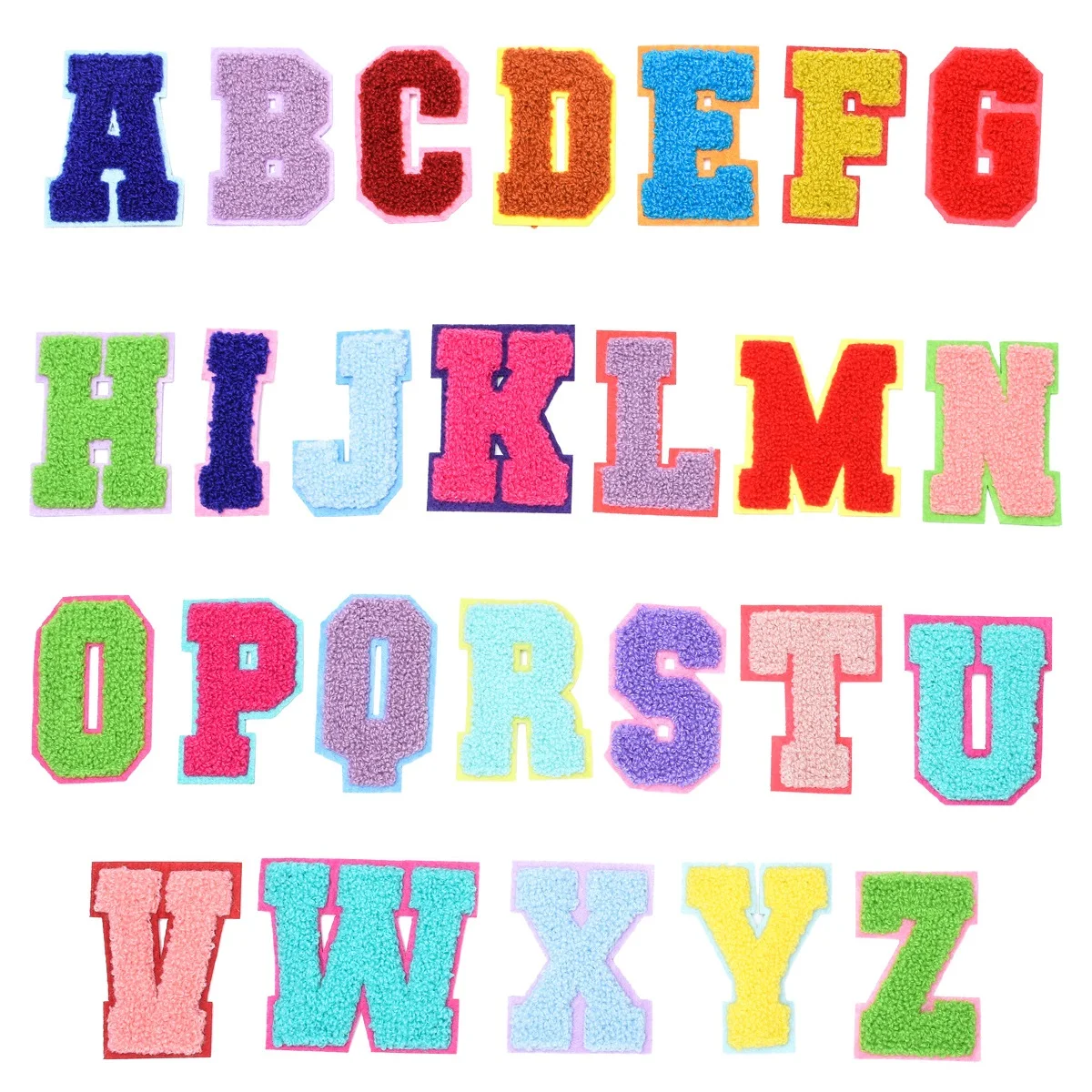 Plush embroidered Chenille English letters Ironing Embroidered Patch For on DIY Sew Clothes Bag Hat Sticker Patch Applique
Plush embroidered Chenille English letters Ironing Embroidered Patch For on DIY Sew Clothes Bag Hat Sticker Patch Applique