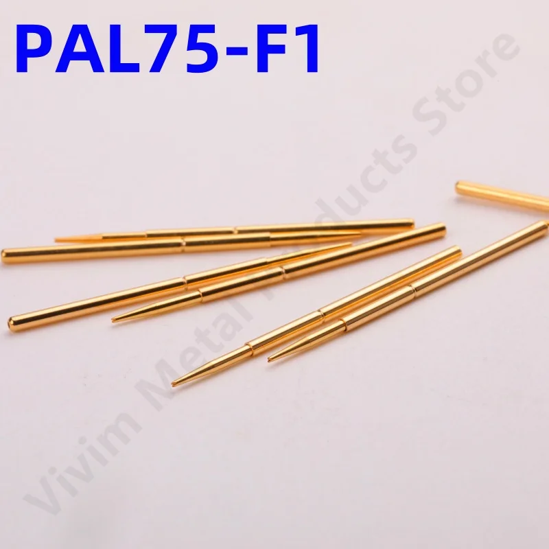 100PCS PAL75-F1 Spring Test Probe PAL75-F Test Pin Test Tool 33.35mm Dia 1.02mm Gold Needle Tip 0.74mm Pogo Pin PL75-F PL75-F1
100PCS PAL75-F1 Spring Test Probe PAL75-F Test Pin Test Tool 33.35mm Dia 1.02mm Gold Needle Tip 0.74mm Pogo Pin PL75-F PL75-F1