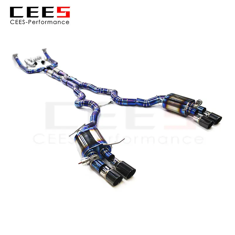CEES Catback Exhaust Downpipe For BWM M6 F06/F12/F13 4.4TT 2012-2016 Car Exhaust System Titanium alloy Exhaust Pipe Muffler
CEES Catback Exhaust Downpipe For BWM M6 F06/F12/F13 4.4TT 2012-2016 Car Exhaust System Titanium alloy Exhaust Pipe Muffler