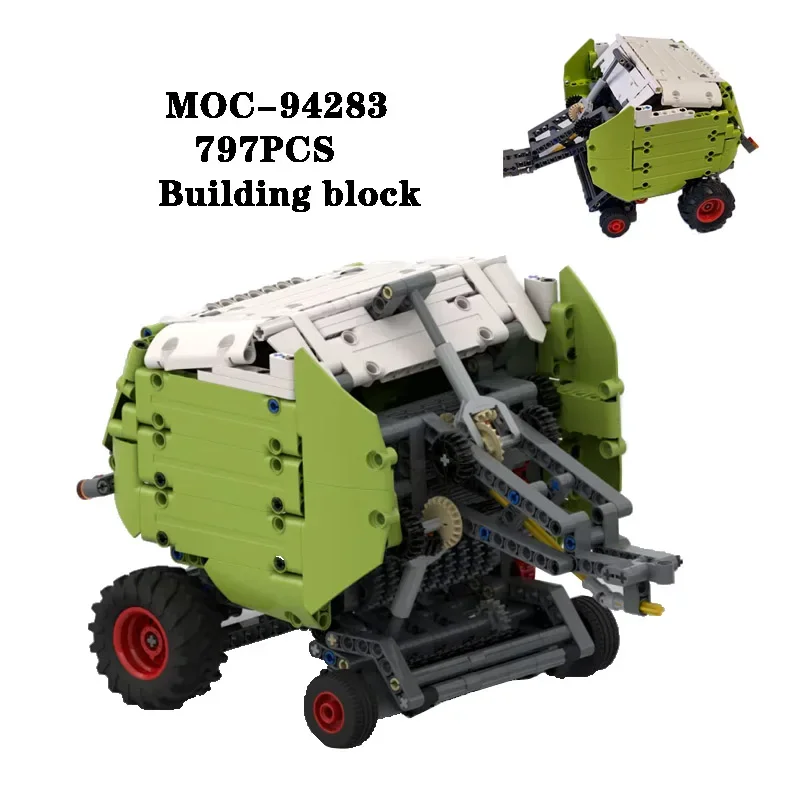 Classic MOC-94283 Tractor Circular Packaging Machine 797PCS High difficulty Assembly Model Adult and Children Toy Birthday Gift
Classic MOC-94283 Tractor Circular Packaging Machine 797PCS High difficulty Assembly Model Adult and Children Toy Birthday Gift