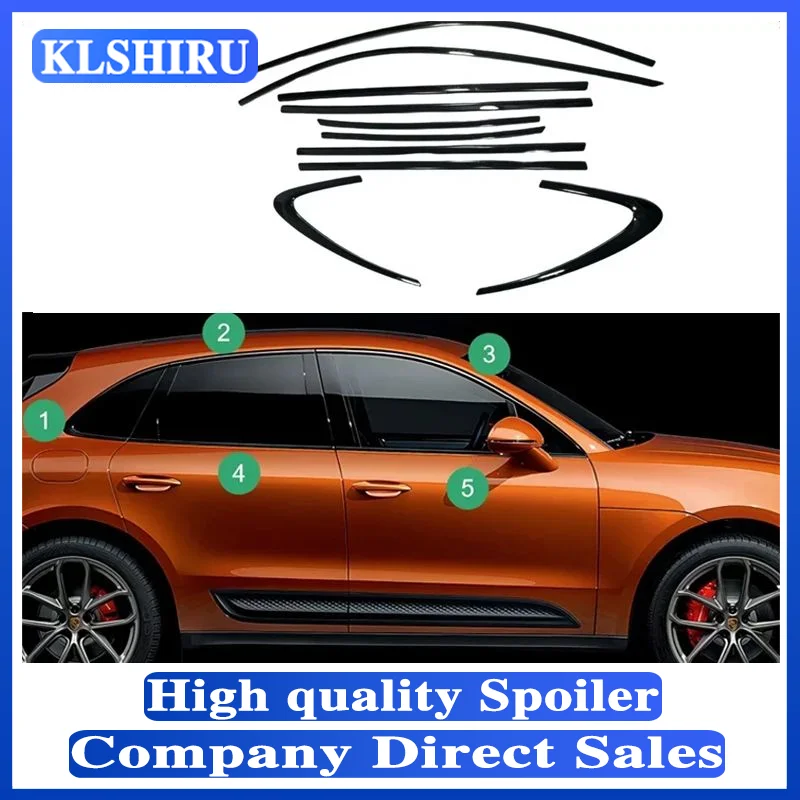 Car Styling Door Full Window Moulding Frame Sill Molding Trim Strip Cover Sticker For Porsche Macan 2014-2021
Car Styling Door Full Window Moulding Frame Sill Molding Trim Strip Cover Sticker For Porsche Macan 2014-2021