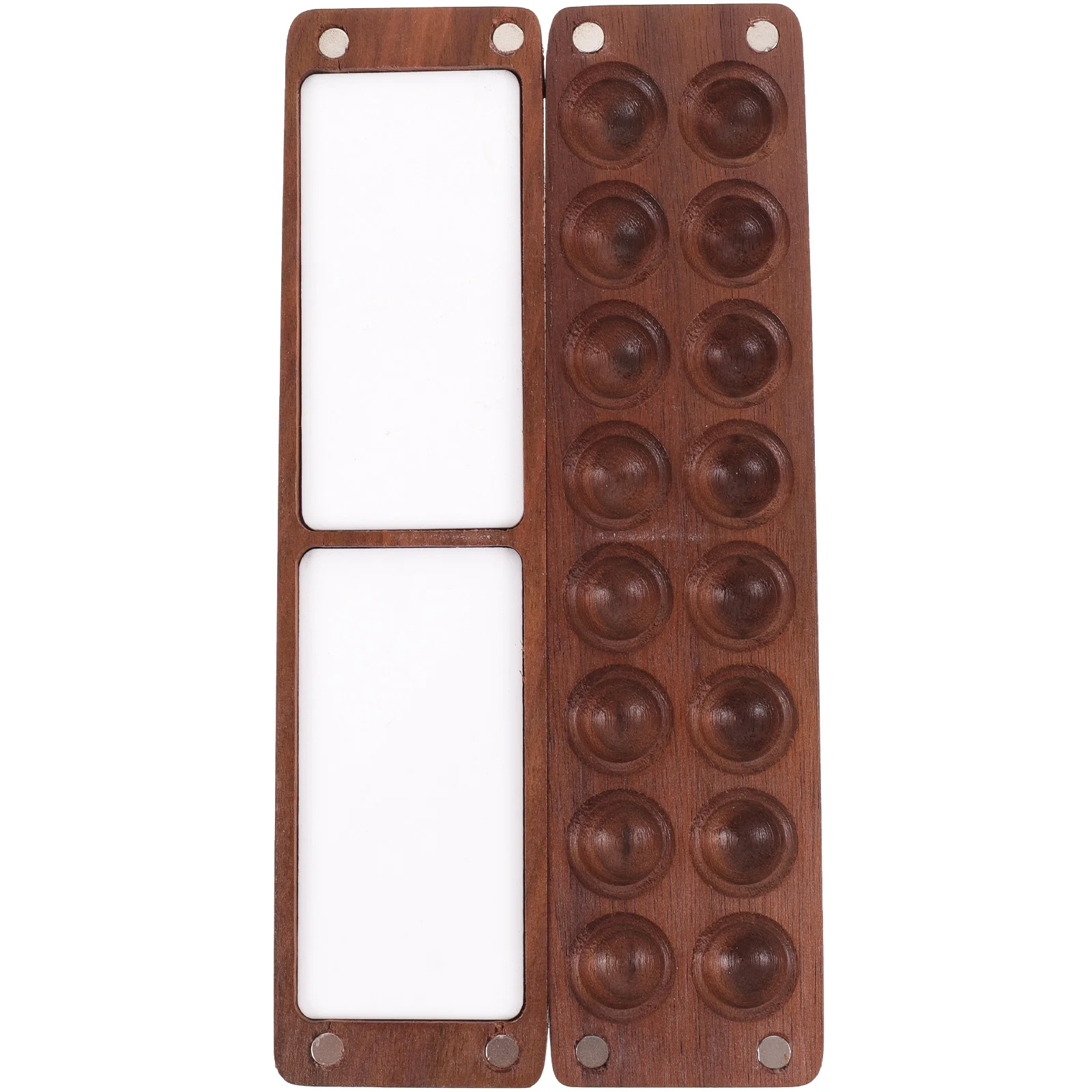 Портативная Палетка акварельных рисунков, деревянная палитра 16 цветов, Палетка цветных рисунков, магнитный пигмент, поднос для рисования в путешествиях
Портативная Палетка акварельных рисунков, деревянная палитра 16 цветов, Палетка цветных рисунков, магнитный пигмент, поднос для рисования в путешествиях