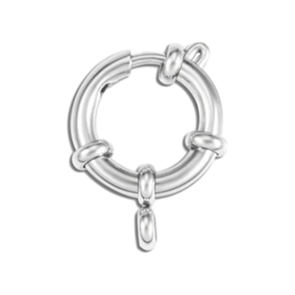 Spring Ring Round Clasps 10PCS 12 14 16mm Exemplary Craftsmanship Convenient DIY Production Reliable and Sturdy
Spring Ring Round Clasps 10PCS 12 14 16mm Exemplary Craftsmanship Convenient DIY Production Reliable and Sturdy