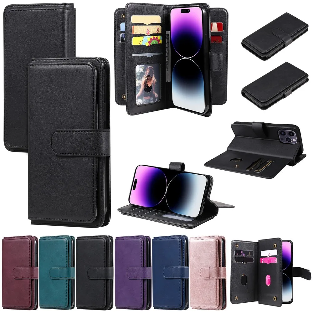 

Cases for SONY Xperia 1 5 10 IV V Case Cover coque Flip Wallet Phone Covers Sunjolly for SONY Xperia 10 V Case