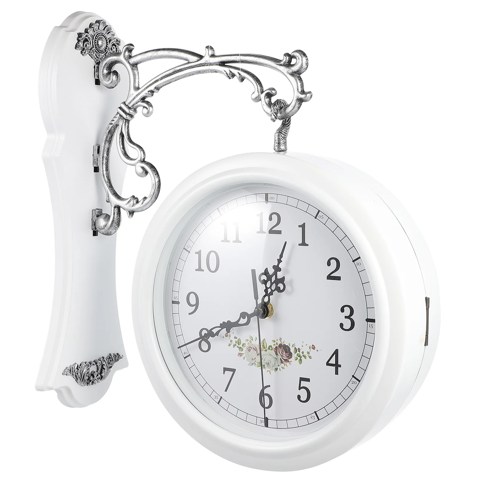 Metal Quiet Wall Clock Outdoor Clock Unique Wall Clocks Rotatable Wall Clock Double Sided Wall Clock Wall Clock Decor
Metal Quiet Wall Clock Outdoor Clock Unique Wall Clocks Rotatable Wall Clock Double Sided Wall Clock Wall Clock Decor
