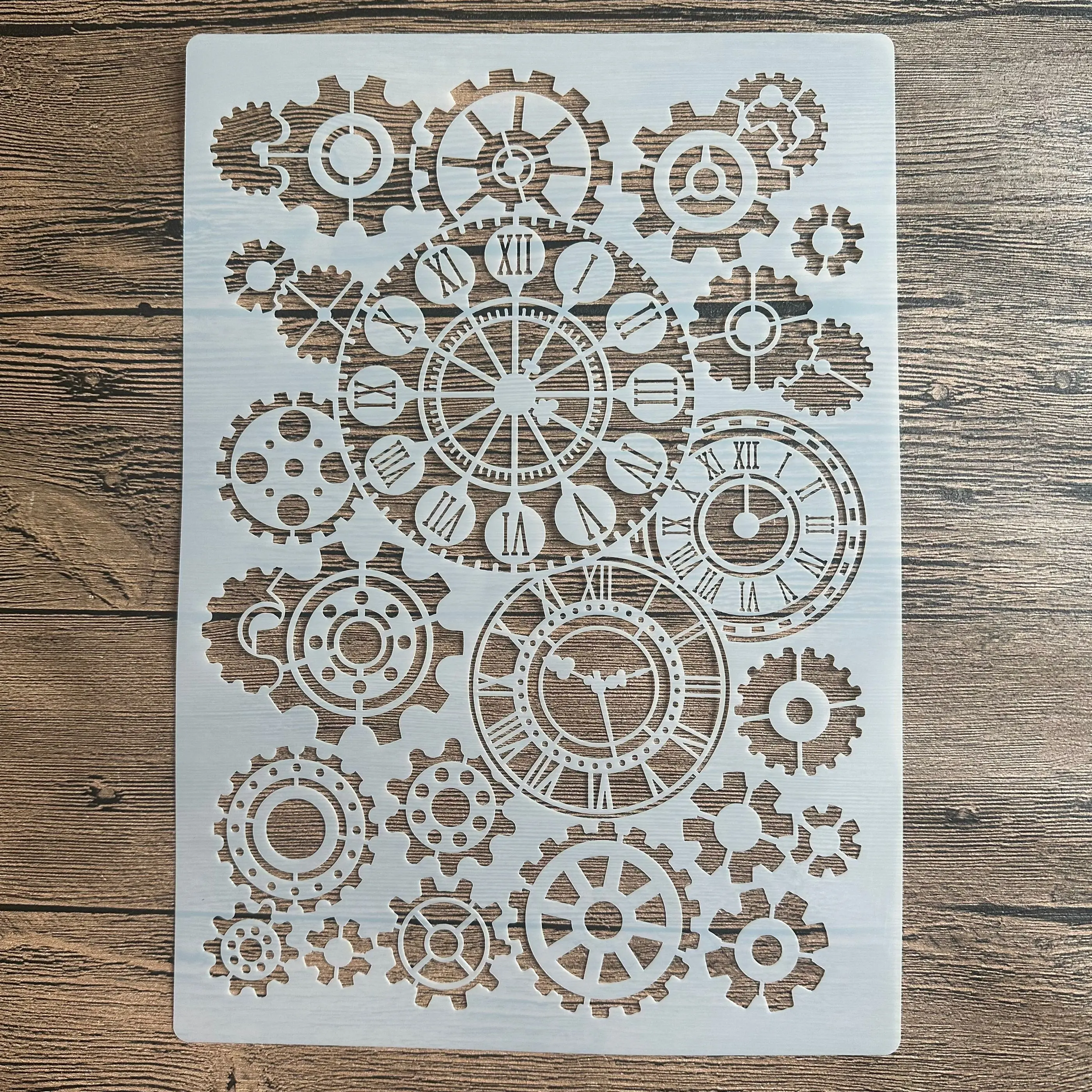 A4 29 *21cm DIY Stencils Wall Painting Scrapbook Coloring Embossing Album Decorative Paper Card Template,wall clock mechanical
A4 29 *21cm DIY Stencils Wall Painting Scrapbook Coloring Embossing Album Decorative Paper Card Template,wall clock mechanical