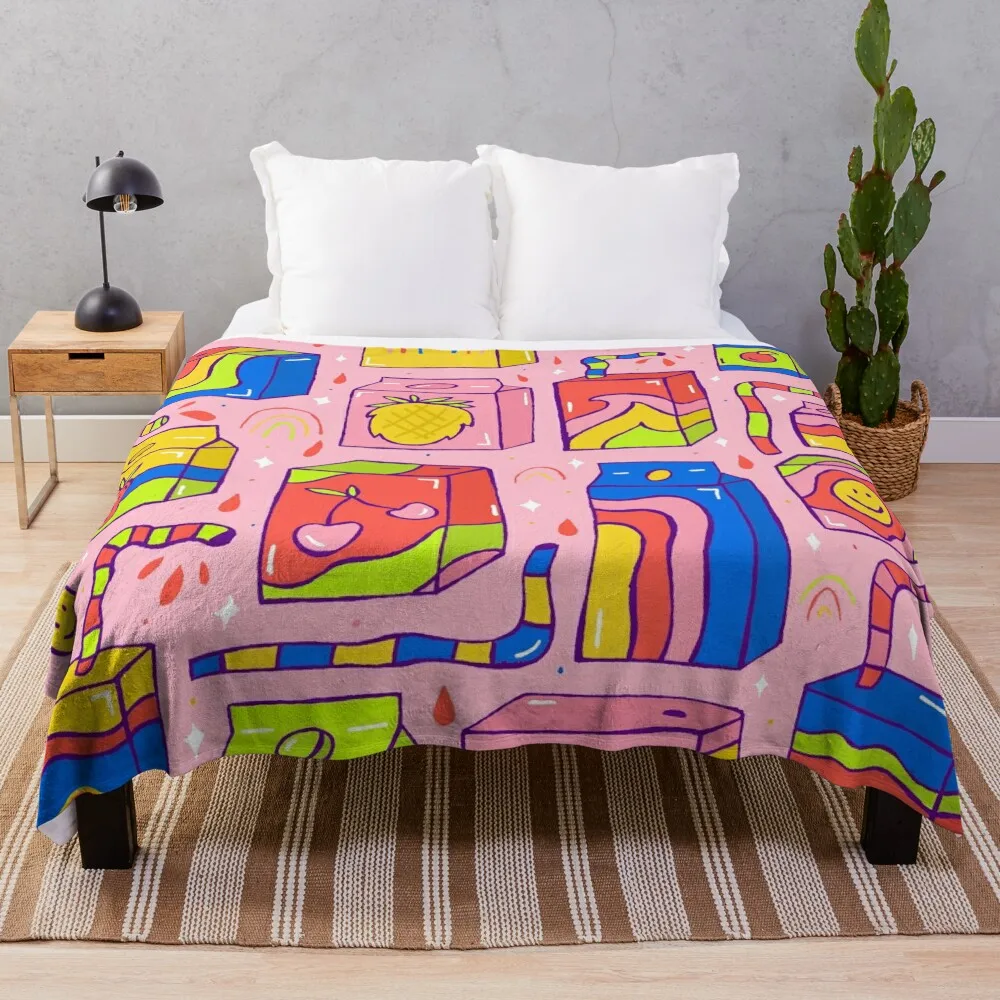 Juice Box Print Throw Blanket For Baby Soft Beds warm for winter Blankets
Juice Box Print Throw Blanket For Baby Soft Beds warm for winter Blankets
