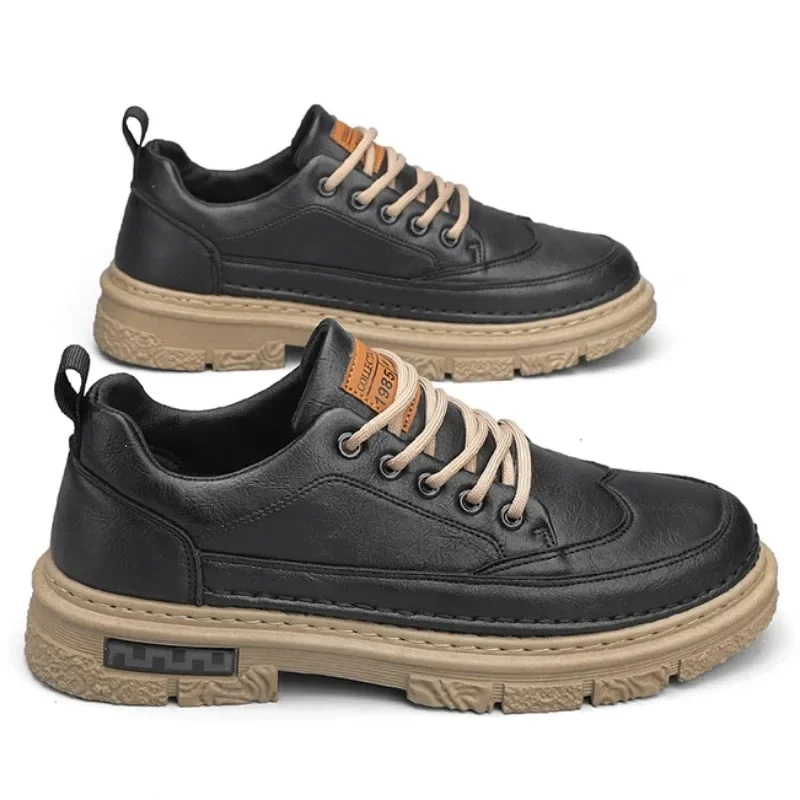 Men's Fashion Casual Vulcanize Shoes Non-slip Wear-resistant Sports Shoes Comfortable Non-slip Casual Shoes Zapatos Para Hombres
Men's Fashion Casual Vulcanize Shoes Non-slip Wear-resistant Sports Shoes Comfortable Non-slip Casual Shoes Zapatos Para Hombres