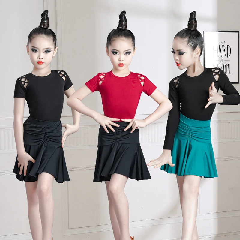 Girl Latin Dance Dress Ballroom Children Dance Costume Salsa Black Red Kids Tango Dresses Dancing Stage Performance Clothing
Girl Latin Dance Dress Ballroom Children Dance Costume Salsa Black Red Kids Tango Dresses Dancing Stage Performance Clothing