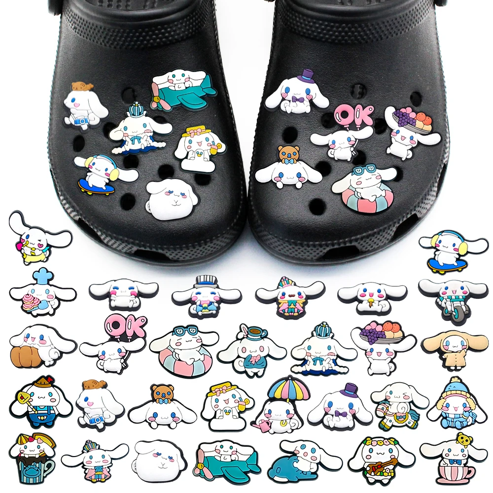 1PCS MINISO Cartoon Cute Popular Character DIY Cinnamoroll Sanrio Accessories Pins PVC Decorate Shoe Charms Girls Kid Party Gift
1PCS MINISO Cartoon Cute Popular Character DIY Cinnamoroll Sanrio Accessories Pins PVC Decorate Shoe Charms Girls Kid Party Gift