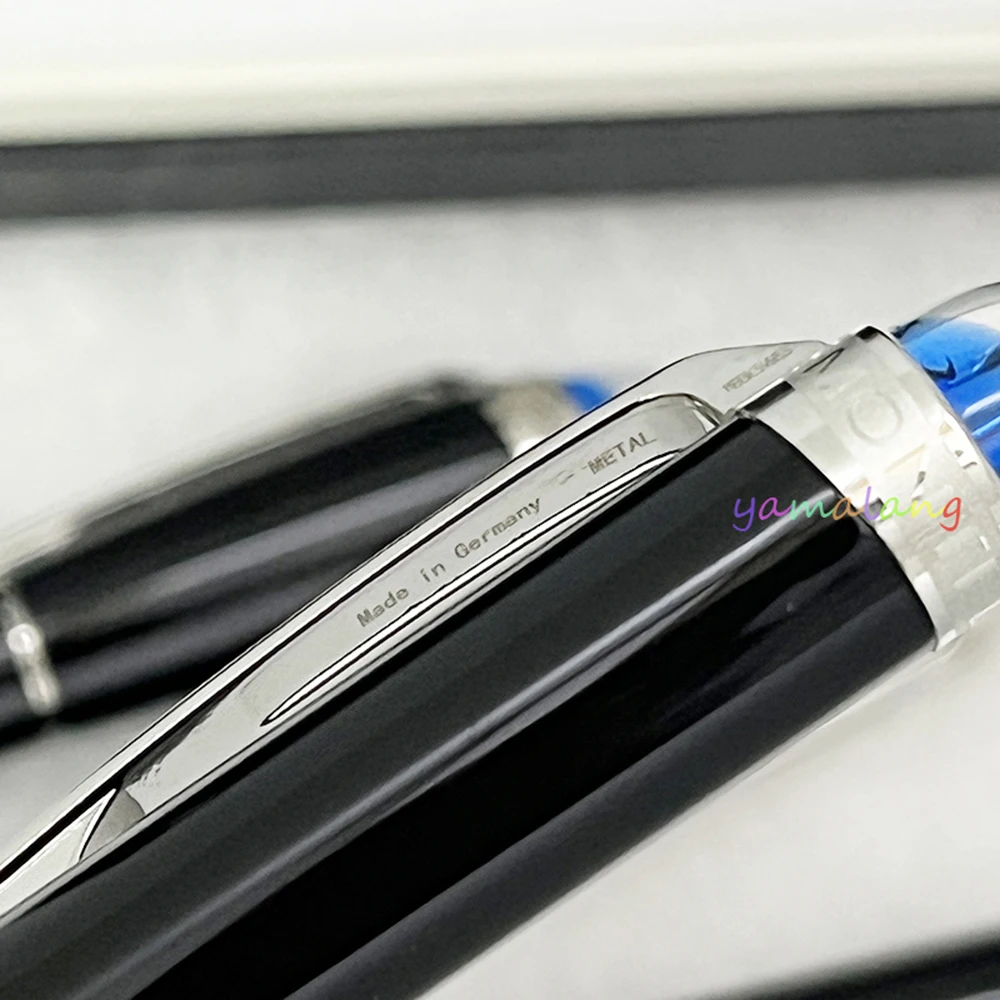 

MB Special Edition Star-walk Blue Crystal Rollerball Pen Ballpoint Fountain Writing Office Supplies With Serial Number