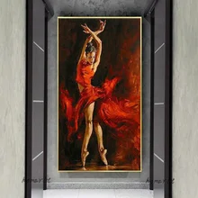 Original Oversize Oil Painting Red Spainish Dacer Painting On Canvas new Wall Art Contemporary Woman Art For Living Room Decor
Original Oversize Oil Painting Red Spainish Dacer Painting On Canvas new Wall Art Contemporary Woman Art For Living Room Decor