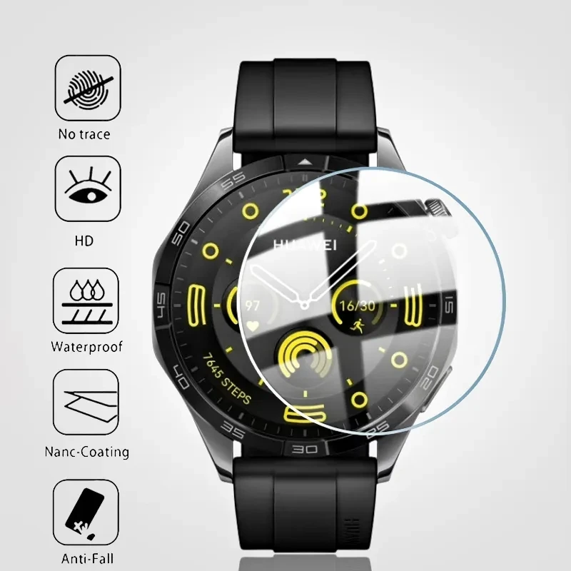 

2 шт. закаленное стекло для Huawei Watch GT4 41 мм 46 мм Защитная пленка для экрана часов GT 4 Защитное стекло для умных часов