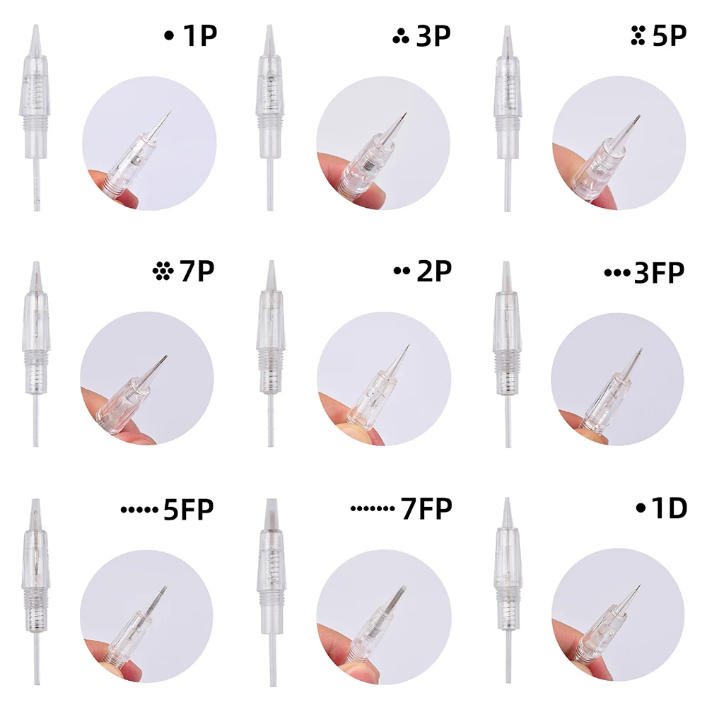 1PCS 0.35mm Makeup Tattoo Needle Disposable Permanent Eyebrow Eyeliner Lip Tattoo Cartridge Needles For Tattoo Rotary Machine
1PCS 0.35mm Makeup Tattoo Needle Disposable Permanent Eyebrow Eyeliner Lip Tattoo Cartridge Needles For Tattoo Rotary Machine
