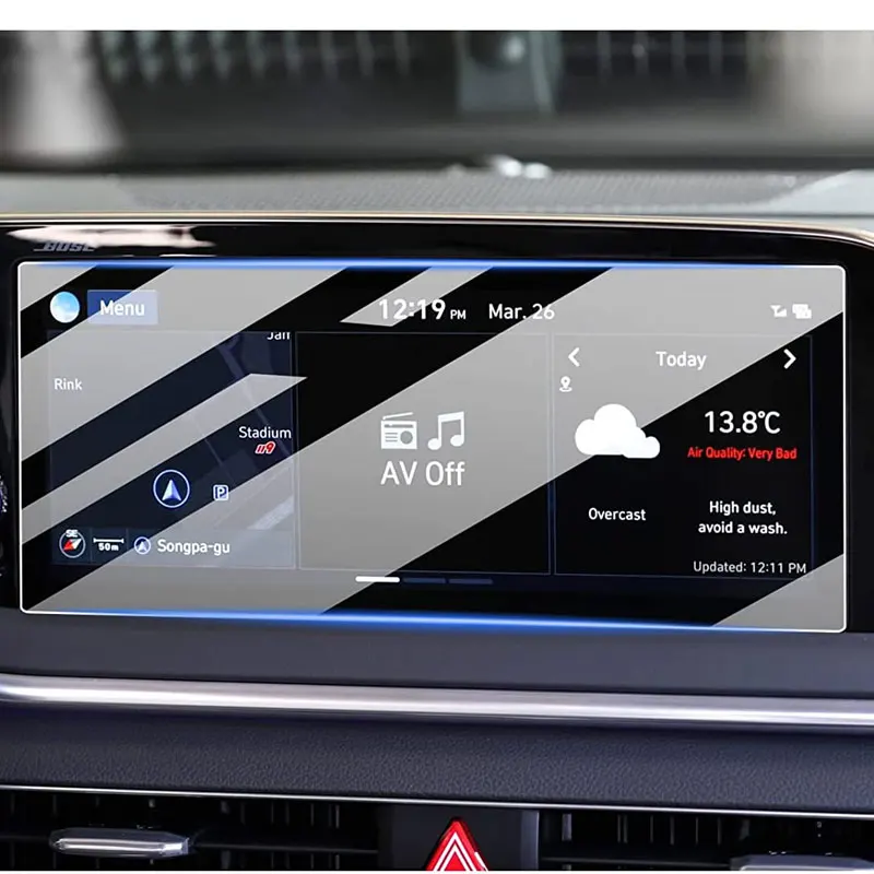 Защитная пленка для экрана из закаленного стекла для Hyundai Sonata 2020-2023 10,25 дюйма, автомобильное радио, ЖК-дисплей, GPS-навигация, аксессуары для интерьера
Защитная пленка для экрана из закаленного стекла для Hyundai Sonata 2020-2023 10,25 дюйма, автомобильное радио, ЖК-дисплей, GPS-навигация, аксессуары для интерьера