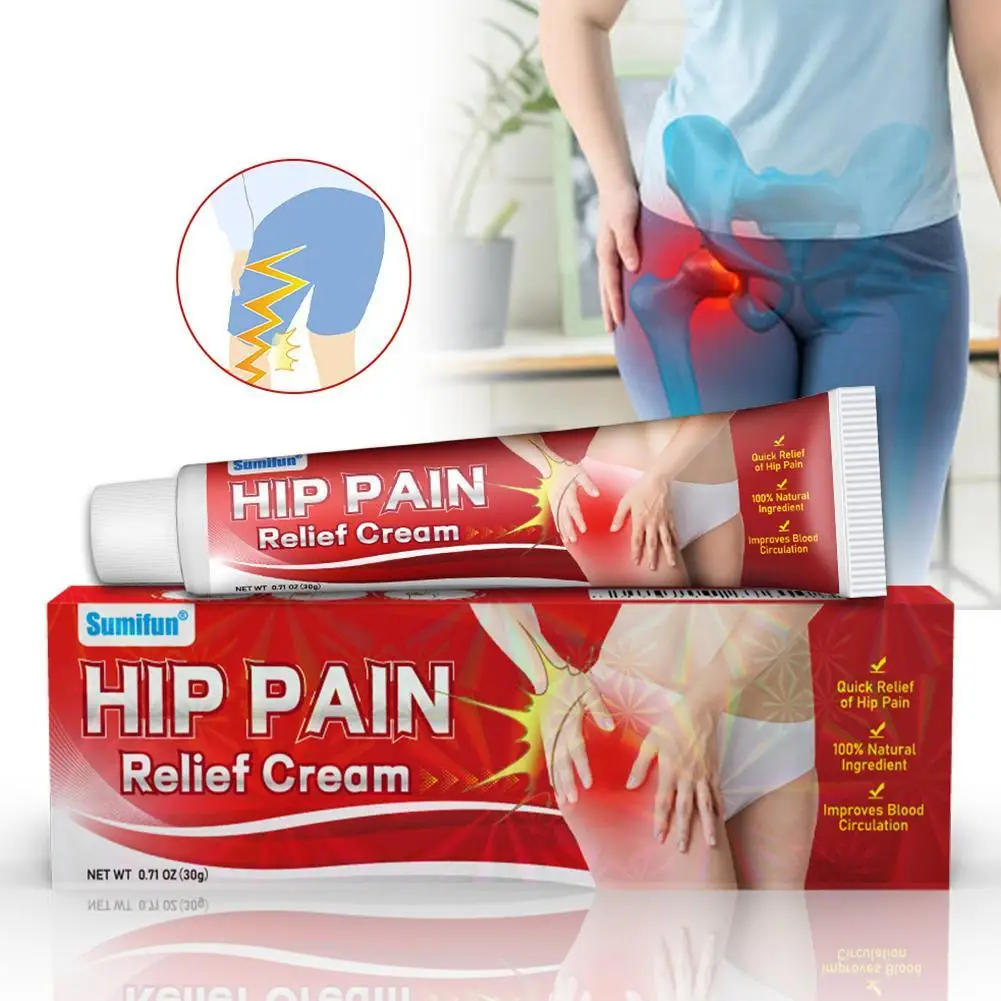 

20g Hip Pain Relief Cream Sciatica Neuralgia Arthritis Ache Ointment Muscle Joint Painkiller Massage Medical Plaster Health Care