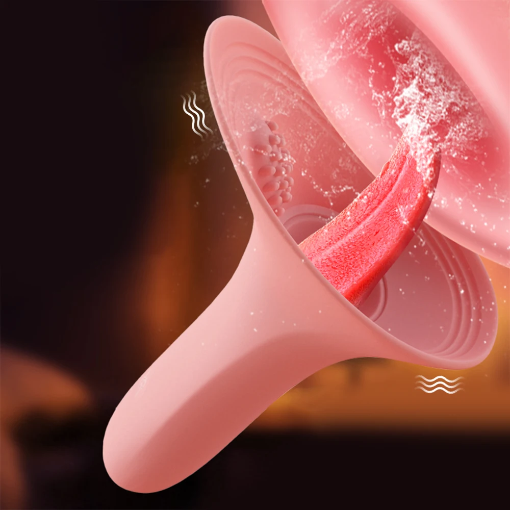 Vibromasseur suceur et léchage pour femme, 10 modes, clitoridien, langue, continents, stimulateur pour femme, orgasme, vagin, jouets sexuels, couple injuste 1