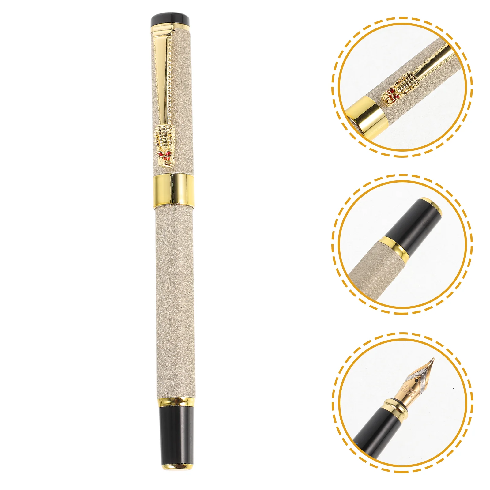 Fountain Pen for Calligraphy Portable Fountain Pen Smooth Writing Pen Simple Fountain Pen
Fountain Pen for Calligraphy Portable Fountain Pen Smooth Writing Pen Simple Fountain Pen