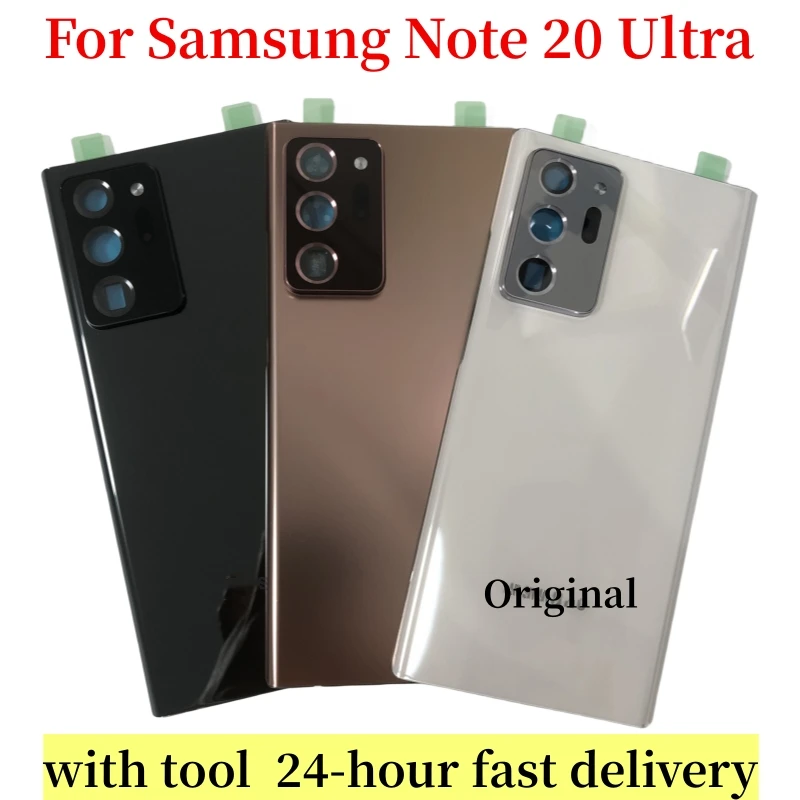 Original Glass New Back Cover For Samsung Galaxy Note 20 Ultra Back Cover Rear Back Glass Battery Housing For Samsung Note 20U
Original Glass New Back Cover For Samsung Galaxy Note 20 Ultra Back Cover Rear Back Glass Battery Housing For Samsung Note 20U
