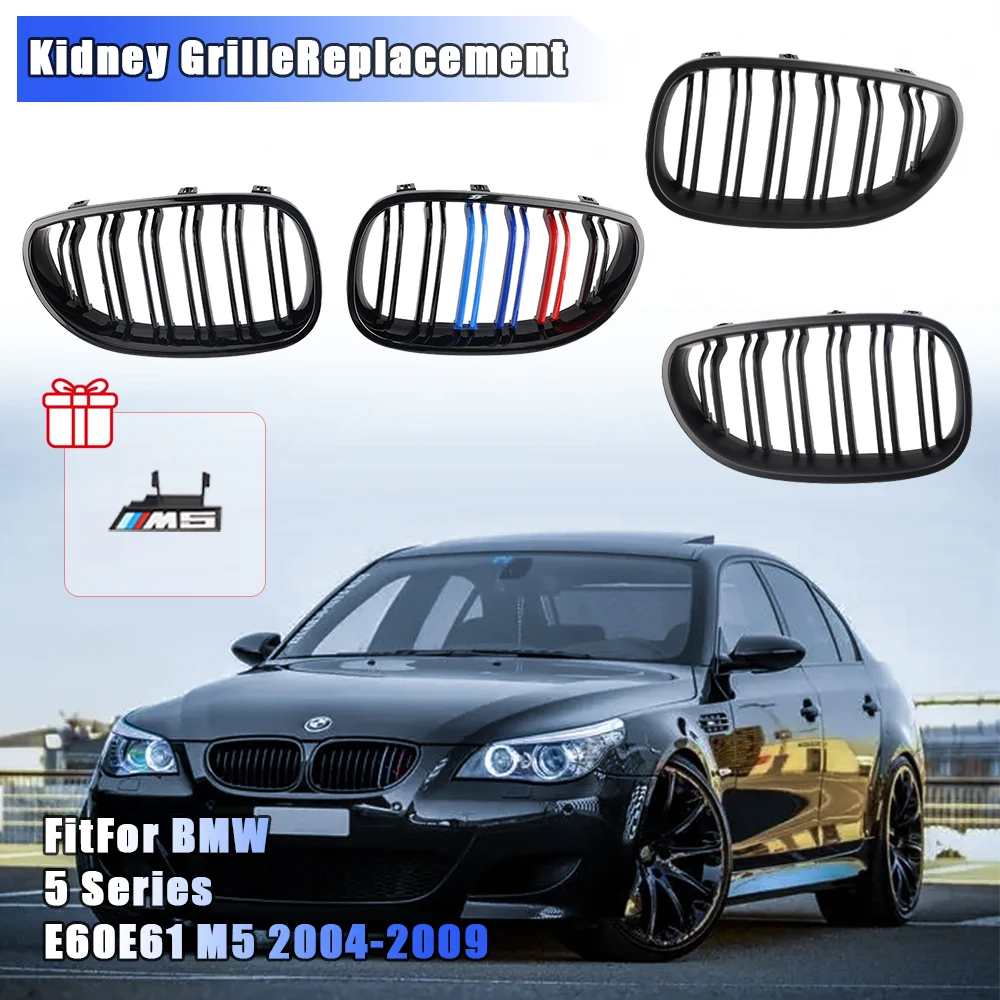 Front Kidney Grille Air Intake Black Racing Grill Fit For BMW E60 E61 2003 2004 2005 2006 2007 2008 2009 M5 525i 528i 528xi 530i
Front Kidney Grille Air Intake Black Racing Grill Fit For BMW E60 E61 2003 2004 2005 2006 2007 2008 2009 M5 525i 528i 528xi 530i