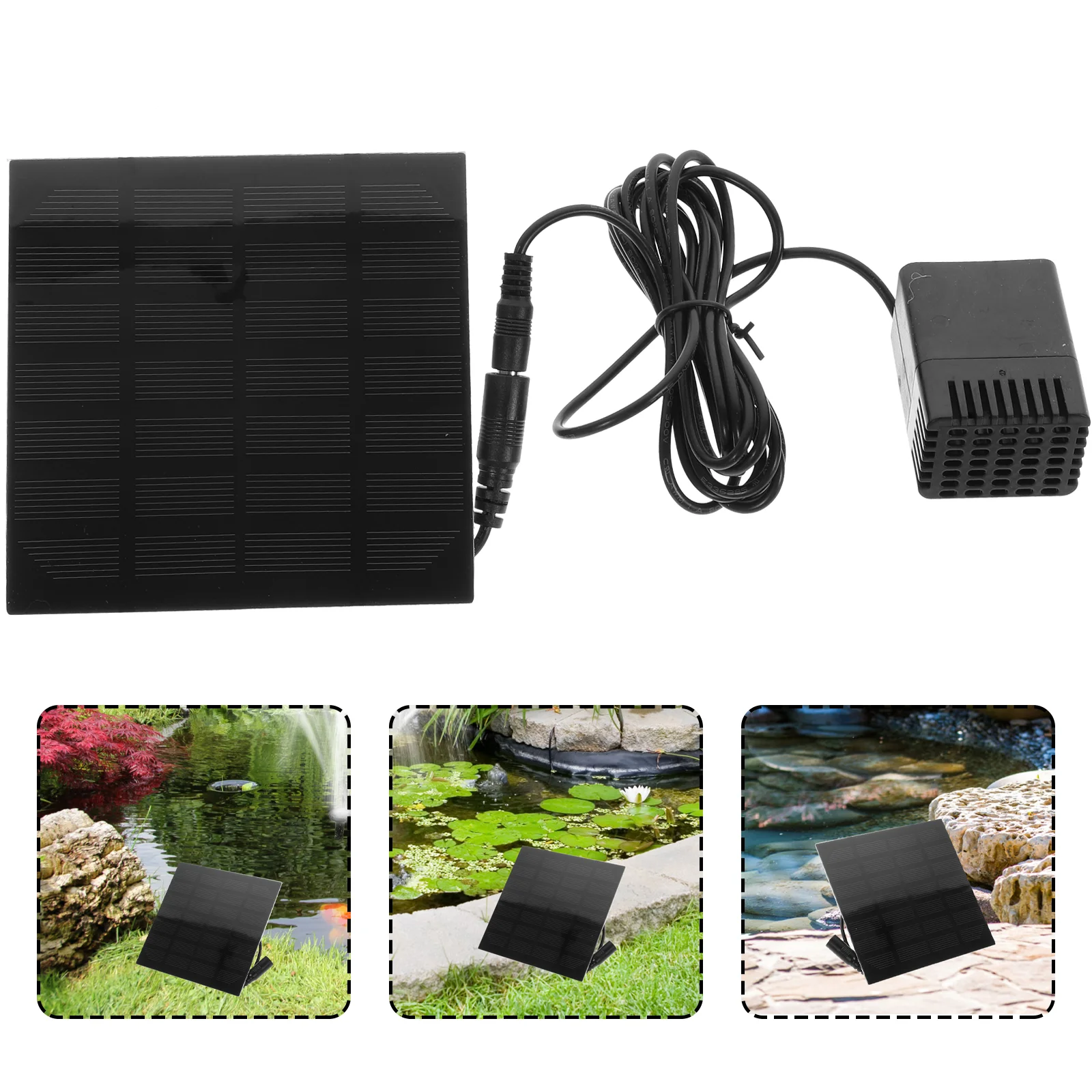 

12 W Solar Water Pump Outdoor Watering Submersible Water Fountain for Pond Pool Aquarium Fountains Spout Garden Patio