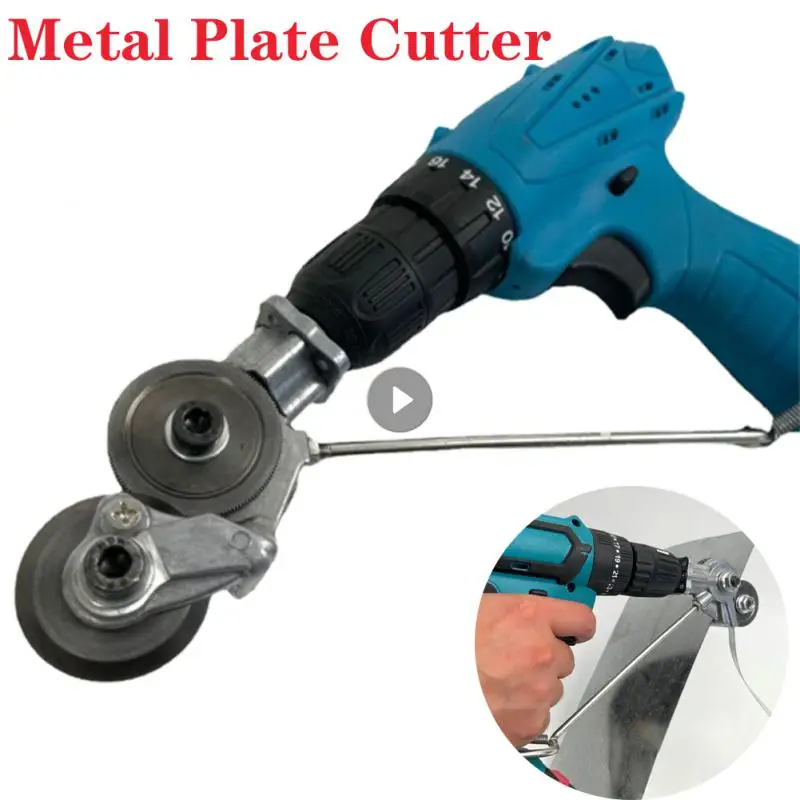 Electric Drill Plate Cutter Attachment Metal Sheet Cutter Sawing Machines Free Cutting Nibbler Sheet Metal Cut Scissors Tools
Electric Drill Plate Cutter Attachment Metal Sheet Cutter Sawing Machines Free Cutting Nibbler Sheet Metal Cut Scissors Tools