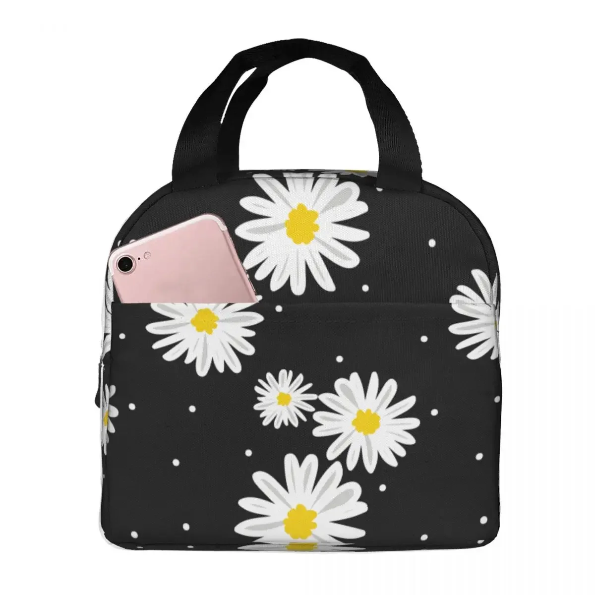 Lunch Bags for Women Kids Daisy Flower Thermal Cooler Bag Portable School Oxford Lunch Box Food Storage Bags
Lunch Bags for Women Kids Daisy Flower Thermal Cooler Bag Portable School Oxford Lunch Box Food Storage Bags