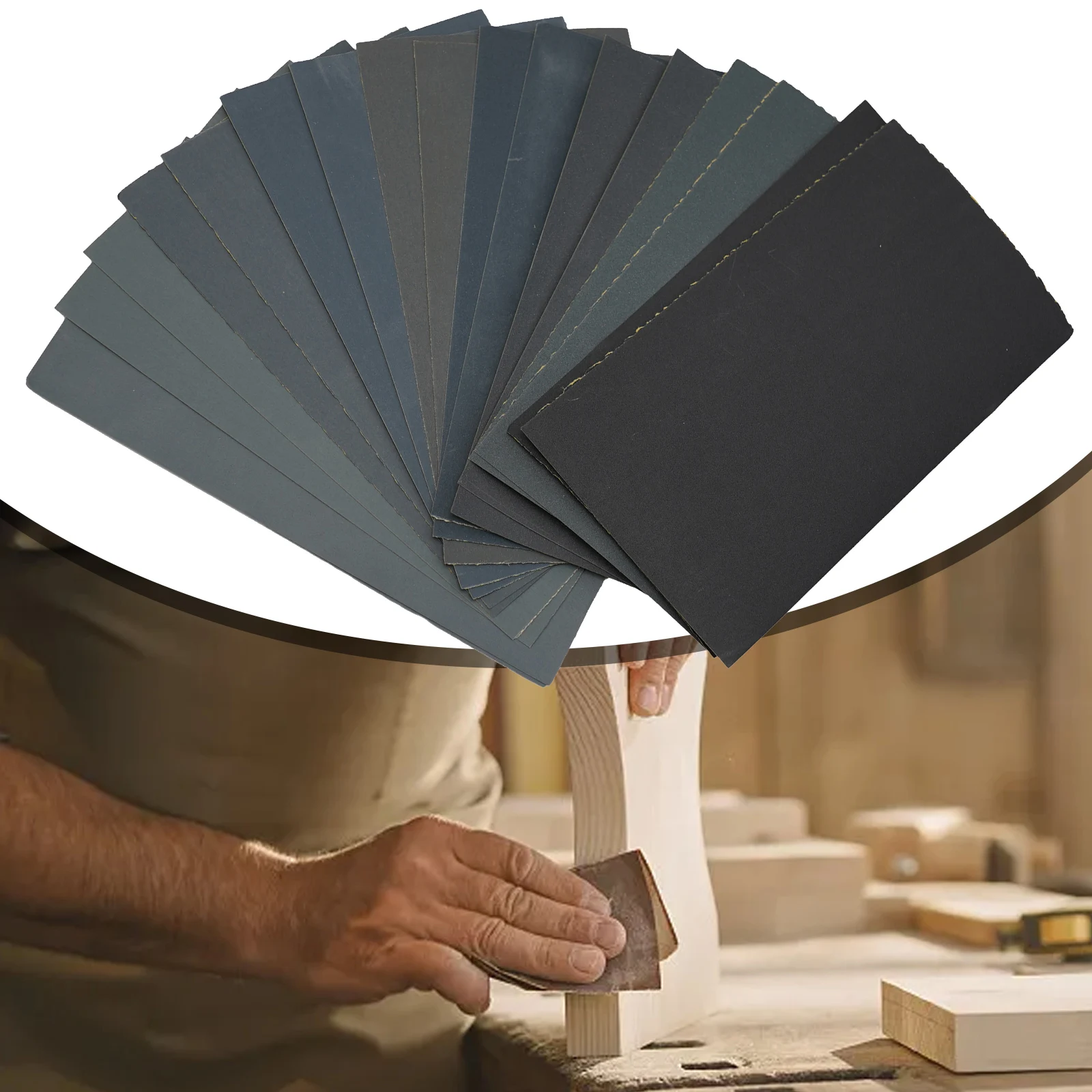 18pcs/Set Sandpaper 400,600,800,1000,1200,1500,2000,2500,3000Grit Sandpaper Wet/Dry Sanding Paper Abrasive Polishing Tool
18pcs/Set Sandpaper 400,600,800,1000,1200,1500,2000,2500,3000Grit Sandpaper Wet/Dry Sanding Paper Abrasive Polishing Tool