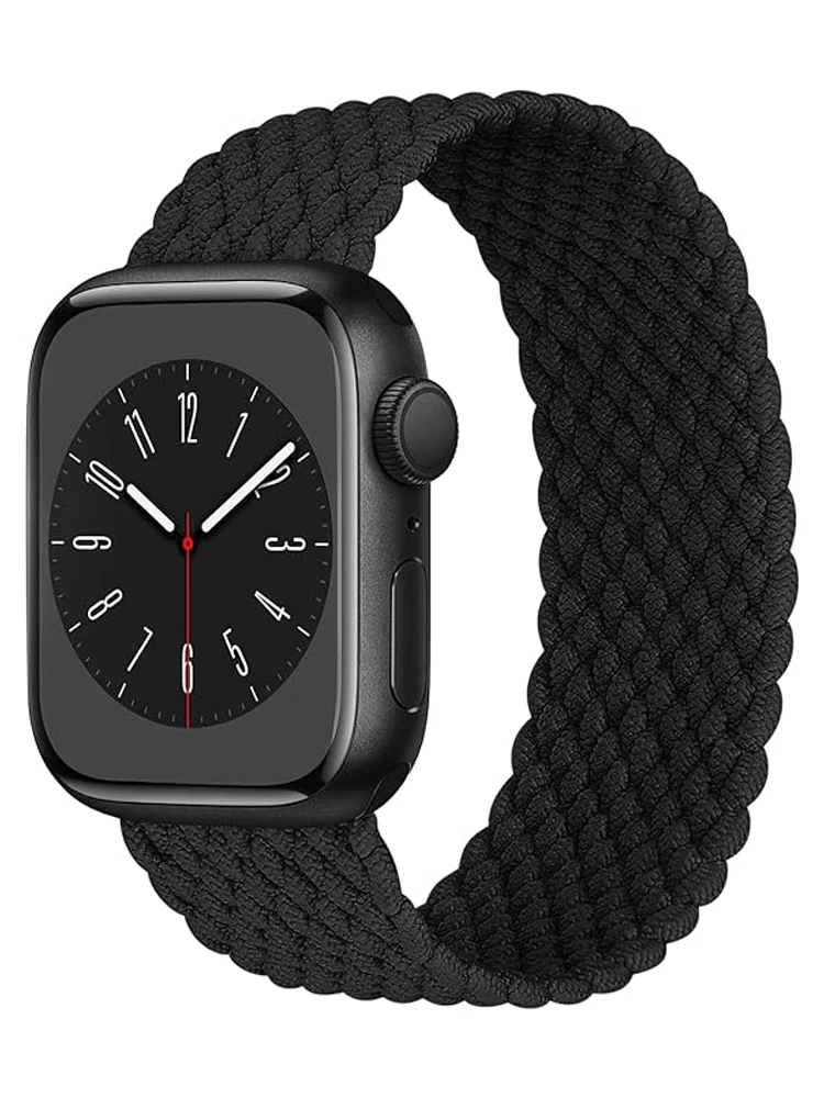 

Braided solo Band For Apple Watch Strap 45mm 44mm 49mm 40mm 41mm 42mm nylon correa Bracelet iWatch Ultra 2 series 9 7 SE 6 8 5 4