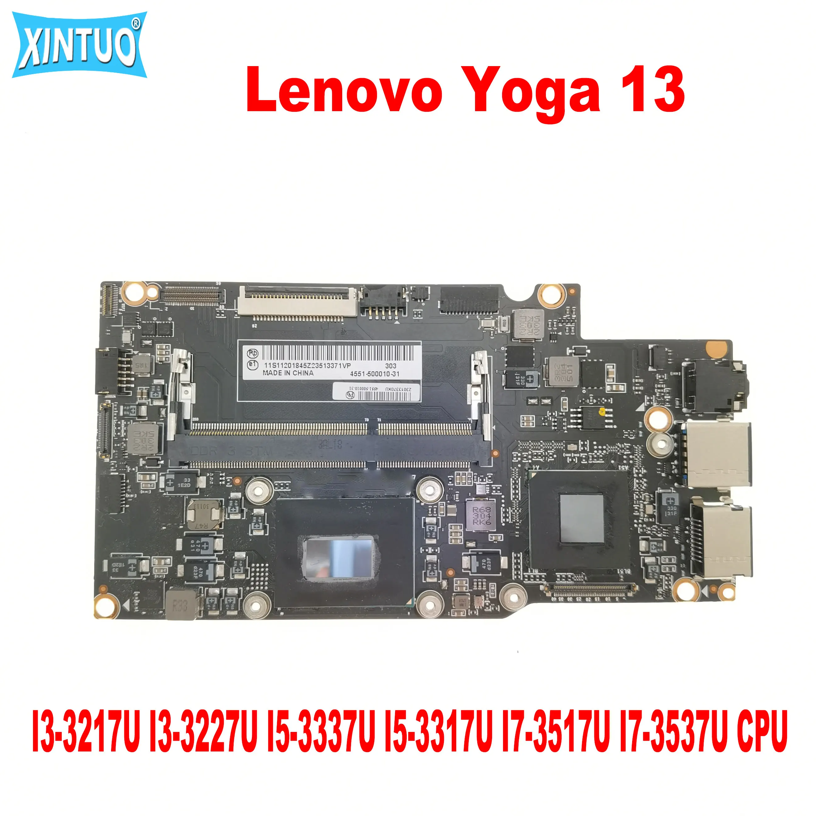 Материнская плата для ноутбука Lenovo Yoga 13 с искусственной идентификацией
Материнская плата для ноутбука Lenovo Yoga 13 с искусственной идентификацией