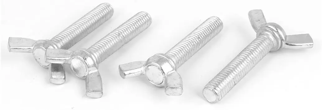 M10x50mm 1.5mm Pitch Carbon Steel Wing Bolt Butterfly Screw 4pcs
M10x50mm 1.5mm Pitch Carbon Steel Wing Bolt Butterfly Screw 4pcs