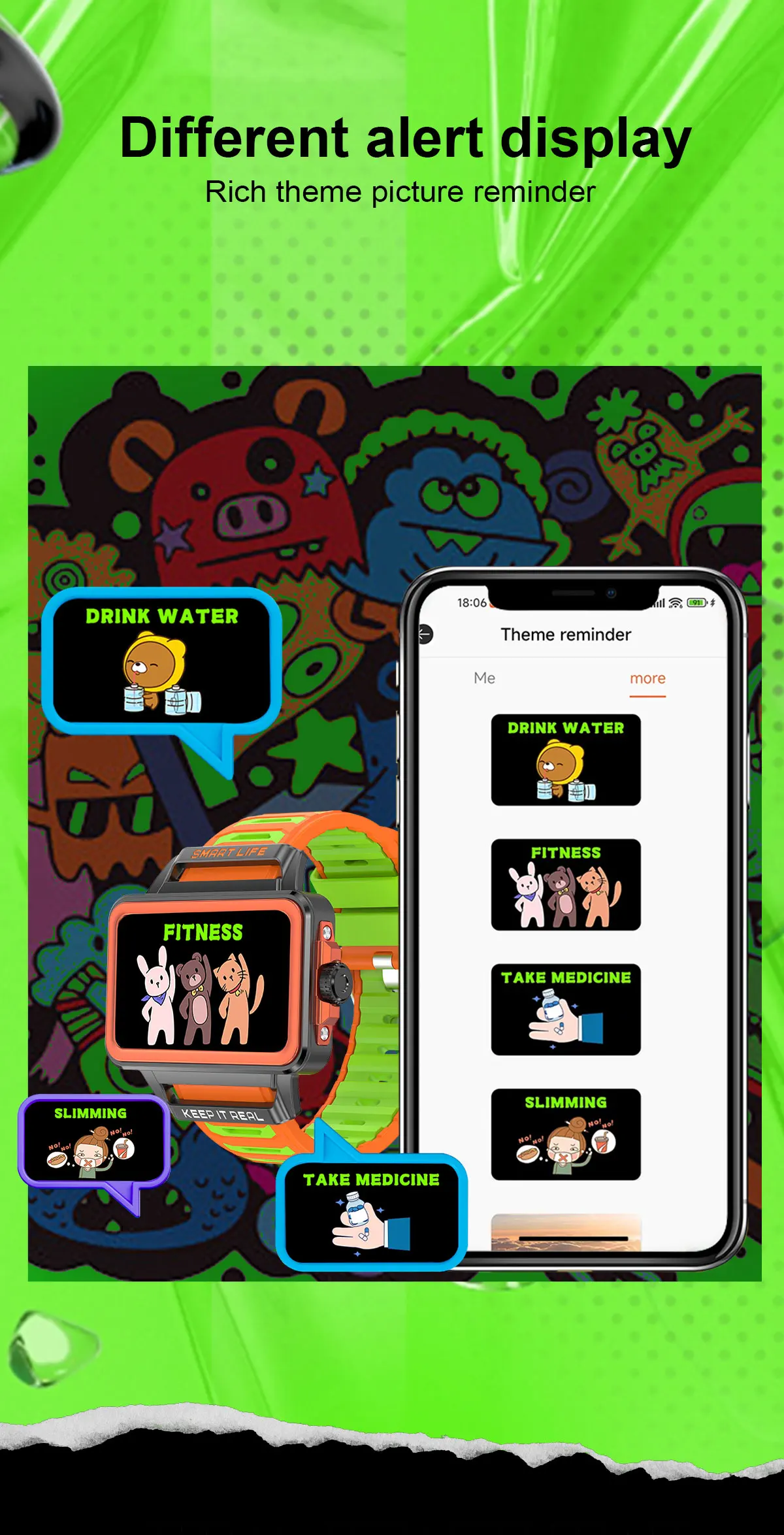 S666 Fashion Smart Watch Men Women Bluetooth Call 1.57