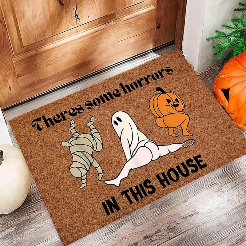 Halloween Horror Ghost Rug Bedroom Entrance Doormat Home Hallway Door Mat Floor Decoration Living Room Carpet Bathroom Rug Mats
Halloween Horror Ghost Rug Bedroom Entrance Doormat Home Hallway Door Mat Floor Decoration Living Room Carpet Bathroom Rug Mats