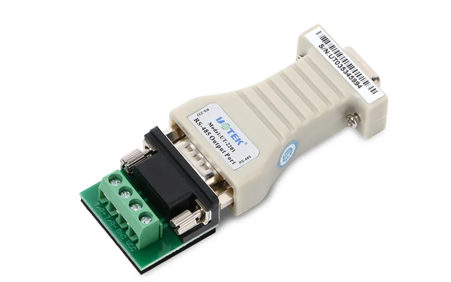 

Hot Selling 1Pce UT-2201 RS485 to RS232 to RS485 Passive Interface Converter Adapter Data Communication