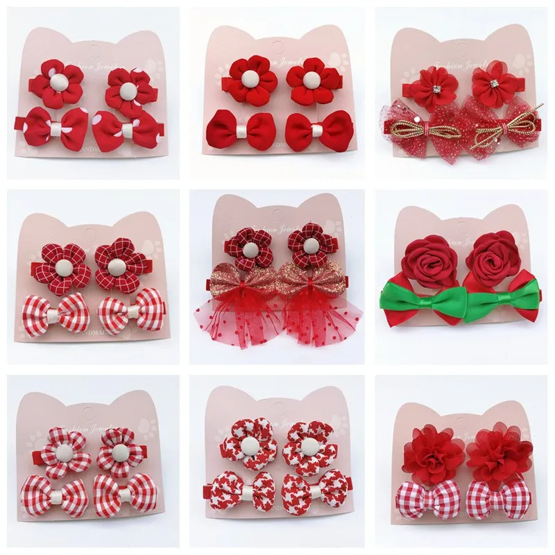 4Pcs/Set Floral Print Bows Hairpins Hairclip for Kids Plaid Dot Children Hair Barrette Flower Side Baby Girl Hair Accessories
4Pcs/Set Floral Print Bows Hairpins Hairclip for Kids Plaid Dot Children Hair Barrette Flower Side Baby Girl Hair Accessories