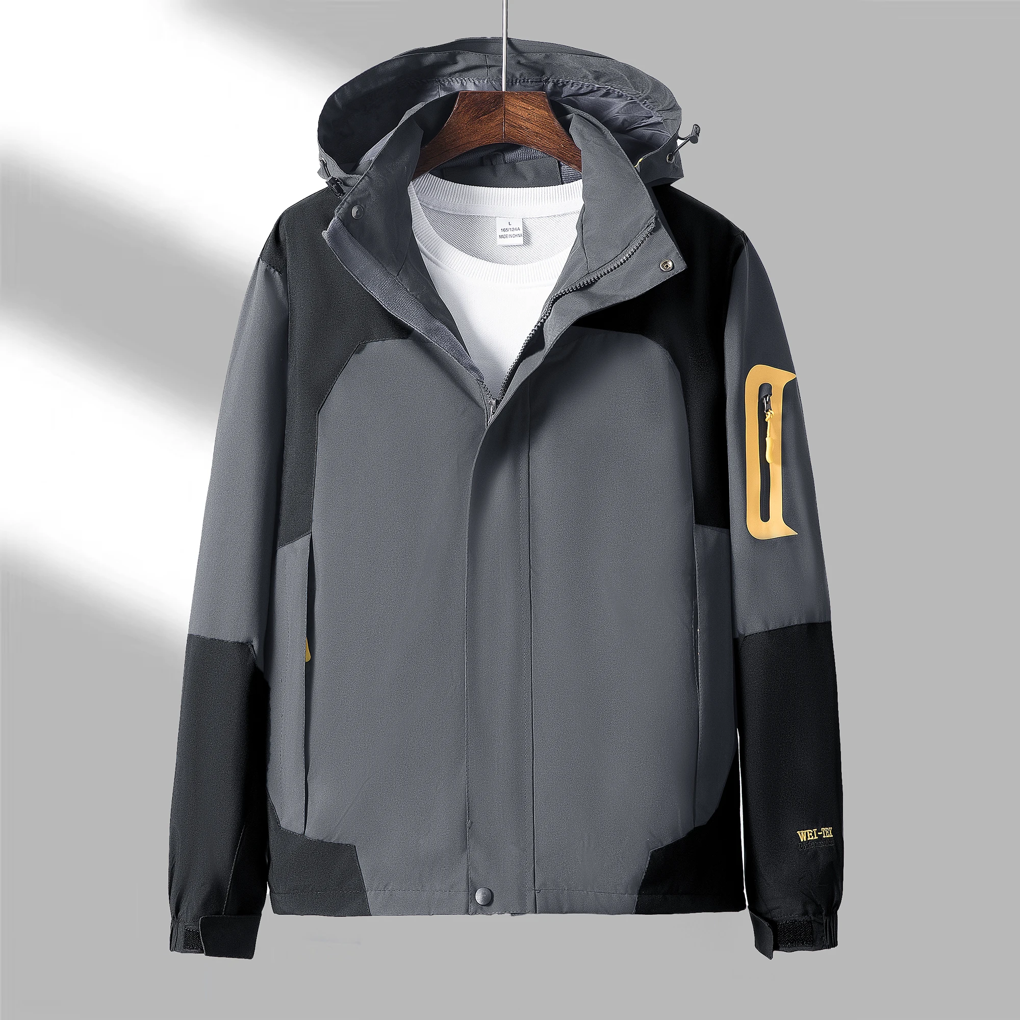 Casual Spring Autumn Hooded Jackets For Men's Sports Windbreaker Outdoor Zipper Loose Tactical Coats Detachable Hood Top Clothes
Casual Spring Autumn Hooded Jackets For Men's Sports Windbreaker Outdoor Zipper Loose Tactical Coats Detachable Hood Top Clothes
