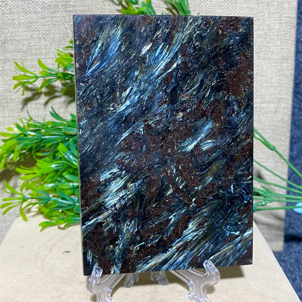 Astrophyllite Fireworks Garnet Slice Natural Stones Crystals Slab Gemstone Meditation Feng Shui Aesthetic Room Decor Home+Stand
Astrophyllite Fireworks Garnet Slice Natural Stones Crystals Slab Gemstone Meditation Feng Shui Aesthetic Room Decor Home+Stand