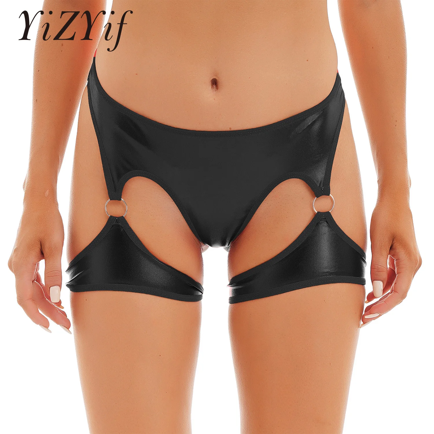 Hot Sexy Women Cheer Booty Shorts Low Rise O Ring Garter Belt Hot Pants Hollow Out Nightclub Party Rave Pole Dance Bottoms
Hot Sexy Women Cheer Booty Shorts Low Rise O Ring Garter Belt Hot Pants Hollow Out Nightclub Party Rave Pole Dance Bottoms
