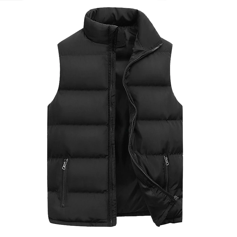 Men's Jacket Winter Warm Coats for Men Thickened Stand Collar Down Vest Oversized Jackets Puffer Vest Sleeveless Zipper Coat
Men's Jacket Winter Warm Coats for Men Thickened Stand Collar Down Vest Oversized Jackets Puffer Vest Sleeveless Zipper Coat