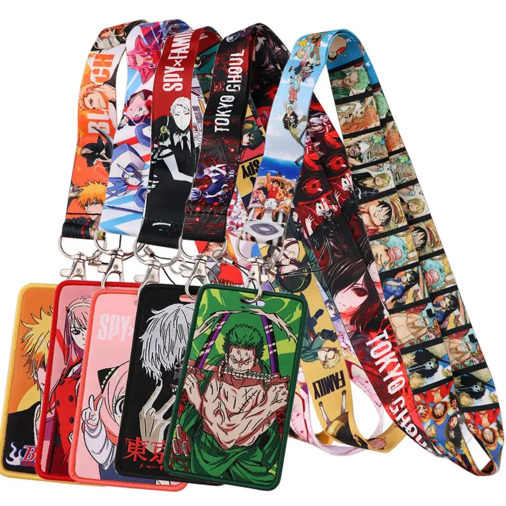 Cool Anime Mobile Phone Rope Embroidery Card Sleeve Collection Lanyards Badge Holder Fashion Jewelry Accessories Gifts
Cool Anime Mobile Phone Rope Embroidery Card Sleeve Collection Lanyards Badge Holder Fashion Jewelry Accessories Gifts