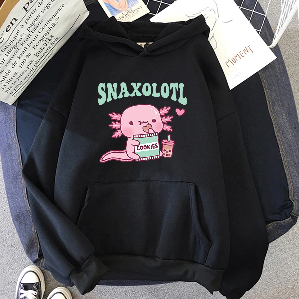 Kawaii Axolotl Snacks on Cookies and Bubble Tea Hoodie Winter Women Hoodies Spring Autumn Unisex Sweatshirt Harajuku Sudaderas
Kawaii Axolotl Snacks on Cookies and Bubble Tea Hoodie Winter Women Hoodies Spring Autumn Unisex Sweatshirt Harajuku Sudaderas
