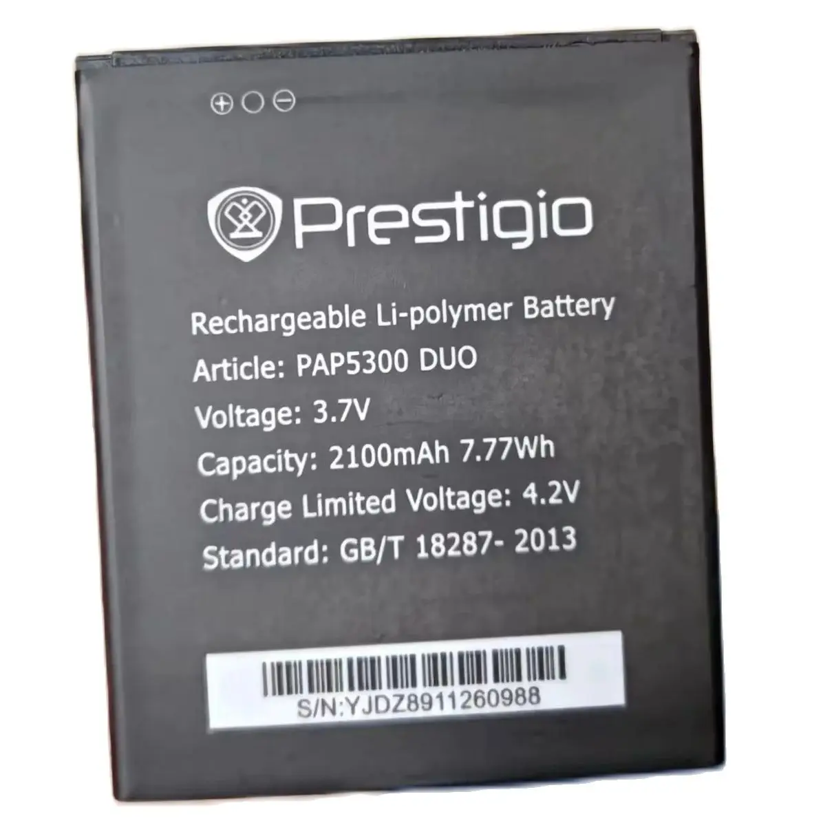 

Аккумулятор для мобильного телефона PAP5300 DUO для Prestigio PAP5300 DUO хорошего качества